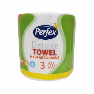 Бумажные полотенца Perfex Deluxe 3 слоя 1 рулон (8606110850027)