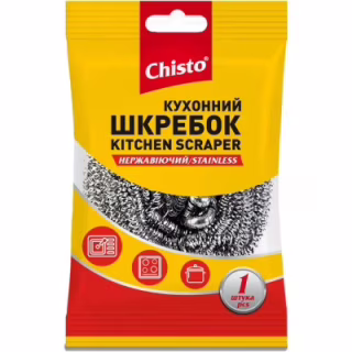 Скребок Chisto Нержавеющий 1 шт. (4823098407652)