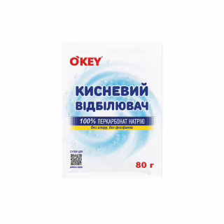 Средство для удаления пятен O'KEY Кислородный 100% 80 г (4820049384291)