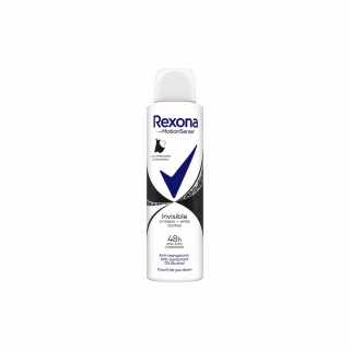 Антиперспірант Rexona Невидимий на чорному і білому 150 мл (8712561844857/8720181564123)