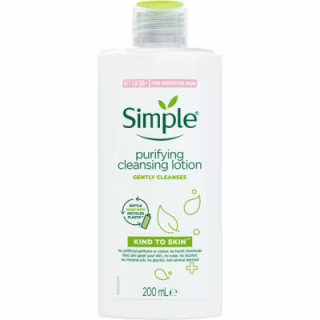 Лосьон для лица Simple Kind to Skin Purifying Cleansing Lotion 200 мл (5011451103849)