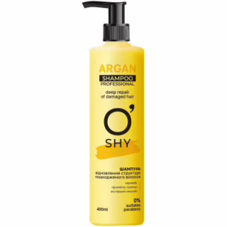 Шампунь O'Shy Argan Восстановление структуры поврежденных волос 400 мл (4820263233863)