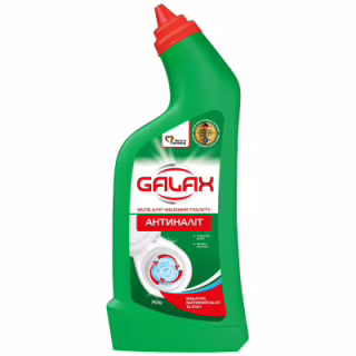Засіб для чищення унітазу Galax Антиналіт 750 г (4262396145369)