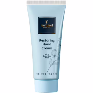 Крем для рук Famirel Restoring Hand Cream Відновлювальний з гряззю Мертвого моря 100 мл (7290114085212)