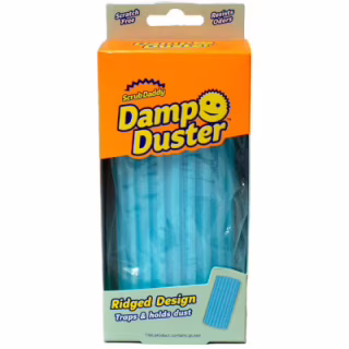 Губка для уборки Scrub Daddy Damp Duster Для пыли Голубая (5060481022750/5060481023771)