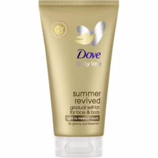 Автозагар Dove Body Love Summer Revived Крем-лосьон для лица и тела От светлого до среднего 75 мл (8720181385995)