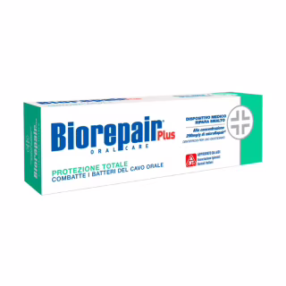 Зубна паста Biorepair Plus Професійний захист і відновлення 75 мл (8017331052624/8017331092231)
