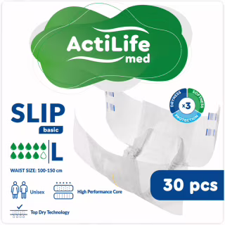 Подгузники для взрослых ActiLife Med Basic L, 30 шт (4820174981662)