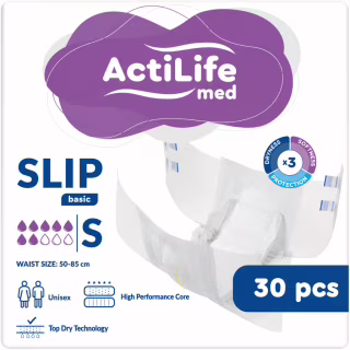 Подгузники для взрослых ActiLife Med Basic S, 30 шт (4820174981723)