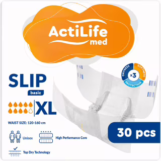 Подгузники для взрослых ActiLife Med Basic XL, 30 шт (4820174981655)