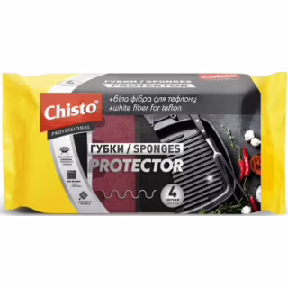 Губки кухонные Chisto Protector 4 шт. (4823098414773)