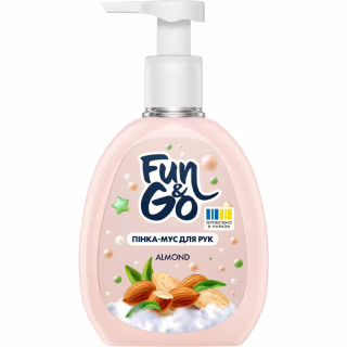 Мыло-пенка Fun&Go Almond 300 мл (4820204701819)