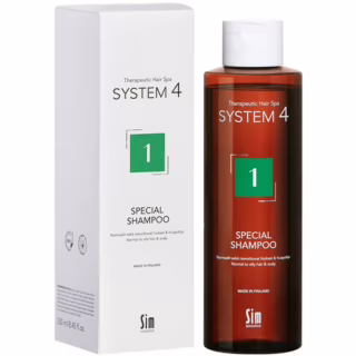 Шампунь Sim Sensitive System 4 Для нормальної шкіри голови і схильної до жирності 250 мл (6417150024345)
