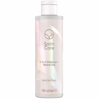 Гель для бритья Satin Care 2-в-1 Очищающее средство-гель для бритья для интимной зоны 190 мл (8001090410887)