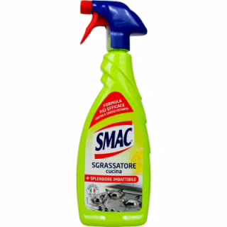 Спрей для чищення кухні Smac Sgrassatore Cucina Універсальний знежирювач З ароматом лимону 650 мл (8003650025968)