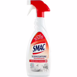 Спрей для чищення ванн Smac Sgrassatore Disinfettante Дезинфікуючий 650 мл (8003650026026)