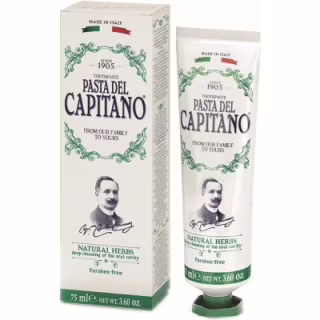 Зубная паста Pasta del Capitano Натуральные травы 75 мл (8002140137402)