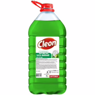 Засіб для ручного миття посуду Cleon Яблуко 5 л (4820289450206)