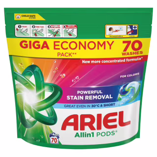 Капсулы для стирки Ariel Pods All-in-1 Color Для цветного 70 шт. (8700216764186)