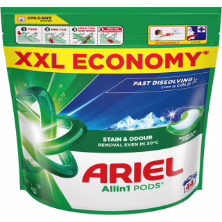 Капсулы для стирки Ariel Pods All-in-1 Горный родник 44 шт. (8700216764667)