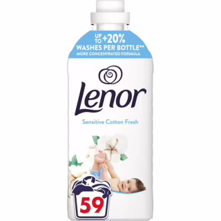 Кондиціонер для білизни Lenor Для чутливої шкіри Свіжість бавовни 1.239 л (8700216724470)