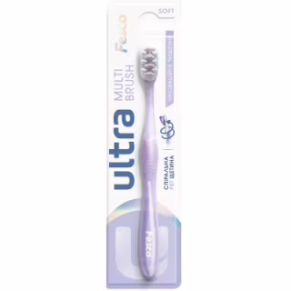Зубная щетка Fesco Ultra Multi Brush Soft Фиолетовая (4820204702106)