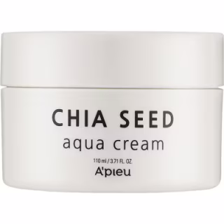 Крем для обличчя A'pieu Chia Seed Aqua Cream Для зволоження шкіри з насінням чіа 100 мл (8806185791007)