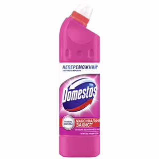 Рідина для чищення ванн Domestos Максимальний Захист Рожевий шторм 750 мл (8720181679063)