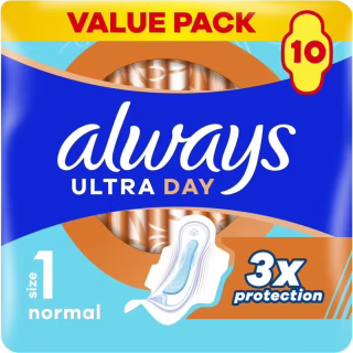 Гігієнічні прокладки Always Ultra Day Normal (Розмір 1) 10 шт. (8700216861120)