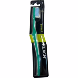 Зубна щітка Reach Control Soft Toothbrush Зелена (4820019803425)