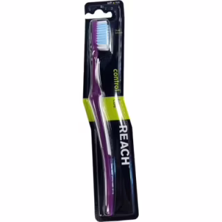 Зубна щітка Reach Control Soft Toothbrush Фіолетова (4820019803401)