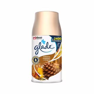Освіжувач повітря Glade Ніжність кашеміру і сандал Змінний балон 269 мл (8690784317115)