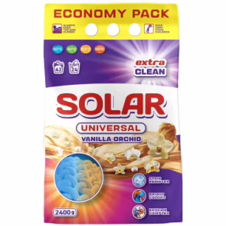 Стиральный порошок Solar Household Universal Vanilla Orchid 2.4 кг (4820269930315)