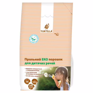 Пральний порошок Tortilla Еко Для дитячих речей 8 кг (4820178061018)