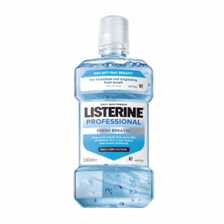 Ополаскиватель для полости рта Listerine Professional Свежее дыхание+ 500 мл (3574661860558)