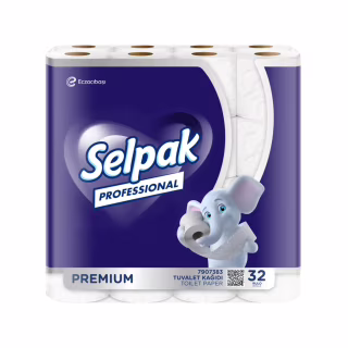 Туалетная бумага Selpak Professional Premium 3 слоя 32 рулона (8690530071094)