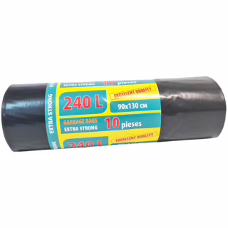 Пакеты для мусора Grey Pack Прочные 240 л 10 шт. (l24010)