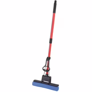 Швабра Idea Home З одинарним віджимом (DS-1311 Single roller Blue-Red)