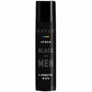 Бальзам для губ Mayur Black For Men Для чоловіків 5 г (4820230955323)