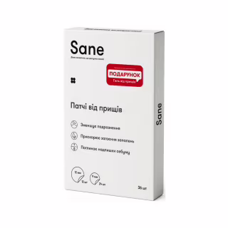 Патчи для лица Sane От прыщей 36 шт. (4820266831967)