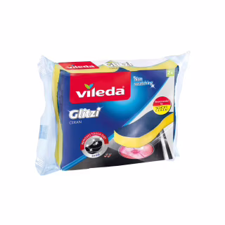 Губки кухонные Vileda Glitzi Ceran Для стеклокерамических поверхностей 2 шт. (4023103140448)