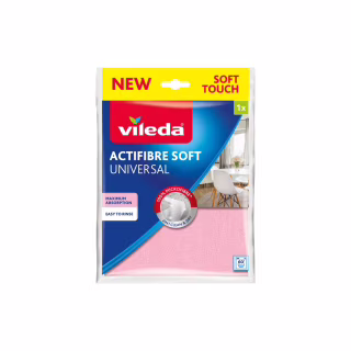Салфетки для уборки Vileda Actifibre Soft С микрофибры 1 шт. (4023103240834)