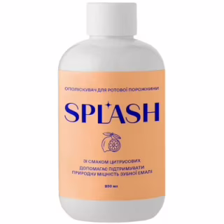 Ополіскувач для порожнини рота Splash Зі смаком цитрусових 200 мл (4820266831912)