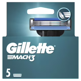 Змінні касети Gillette Mach3 5 шт. (7702018552313)