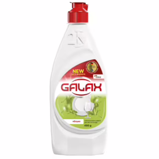 Средство для ручного мытья посуды Galax Яблоко 480 г (4823128000648)