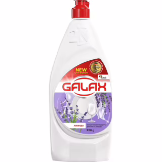 Засіб для ручного миття посуду Galax Лаванда 950 г (4823128005063)