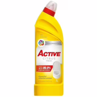 Засіб для чищення унітазу Active PR Citrus Fresh З хлором 1 л (4820196012719)