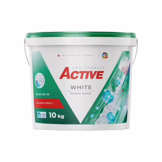 Пральний порошок Active PR White З ароматом свіжості 10 кг + Дозатор (4820196011194)