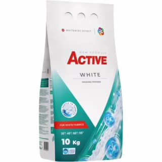 Пральний порошок Active PR White З ароматом свіжості 10 кг (4820196010791)