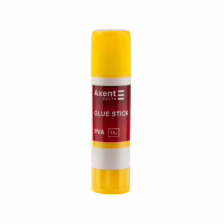Клей Delta by Axent Glue stick PVA, 15г (display) (D7132)